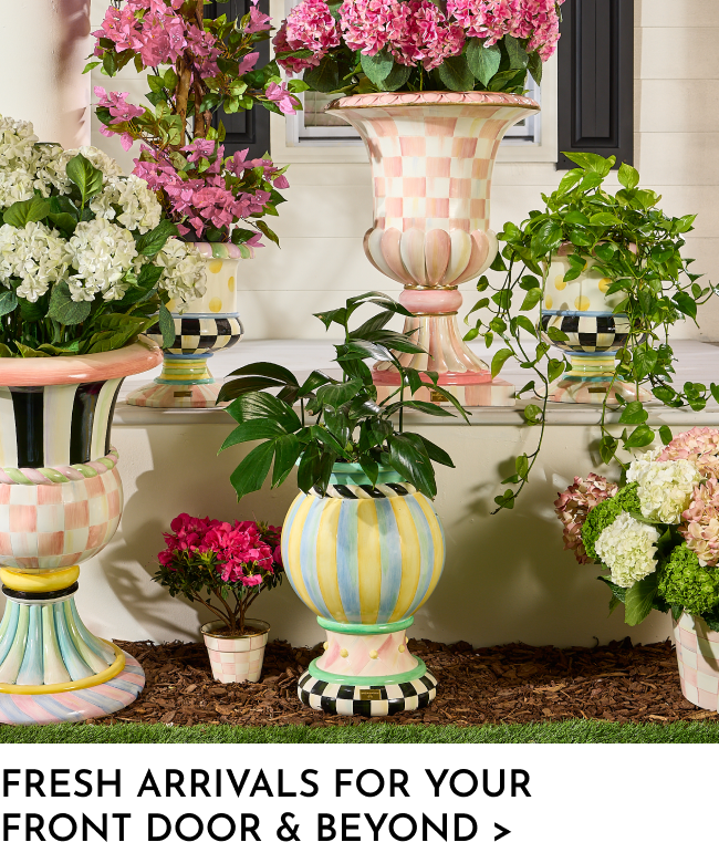 Fresh new arrivals for your front door & beyond